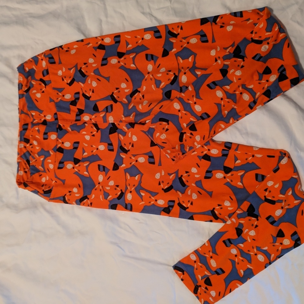 LuLaRoe OS fox leggings